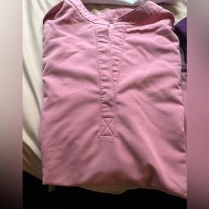 Figs Chalk Pink Rafaela top